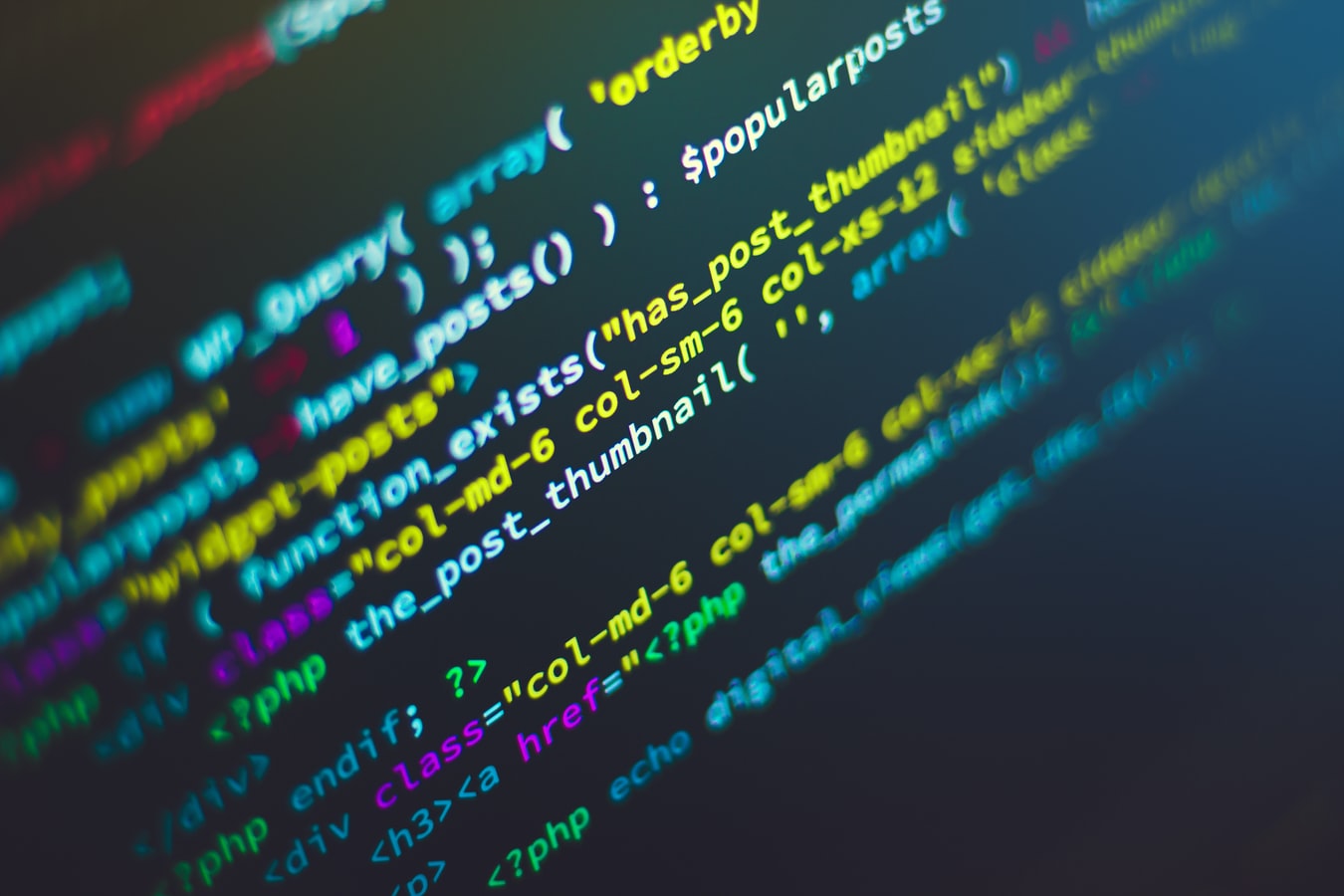 Du code en langage Python sur un écran d'ordinateur.