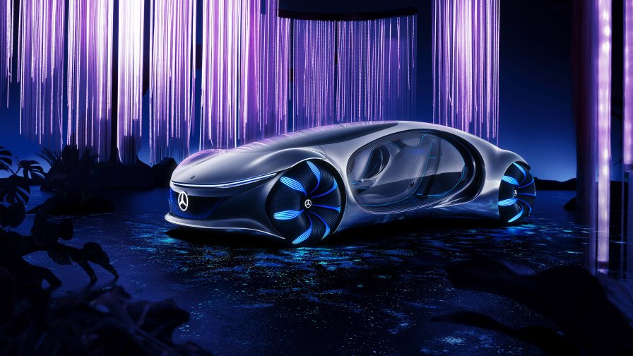 Après en avoir donné un aperçu au CES 2020, Mercedes-Benz vient de dévoiler dans une vidéo une version fonctionnelle de son concept-car Vision AVTR.