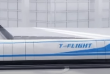 L’Hyperloop T-Flight de la Chine.